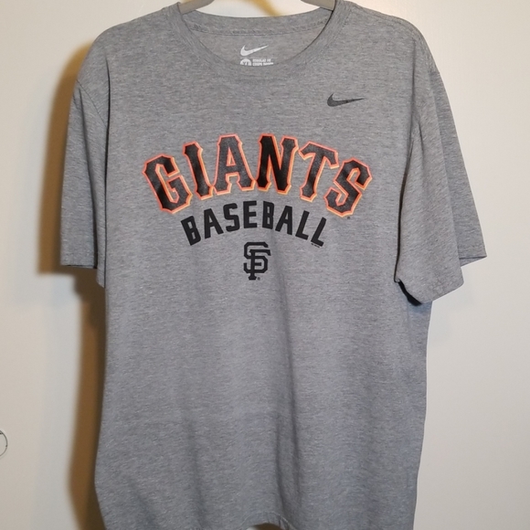 Nike MLB Other - Nike Giants Baseball T-shirt. Gray, Size XL